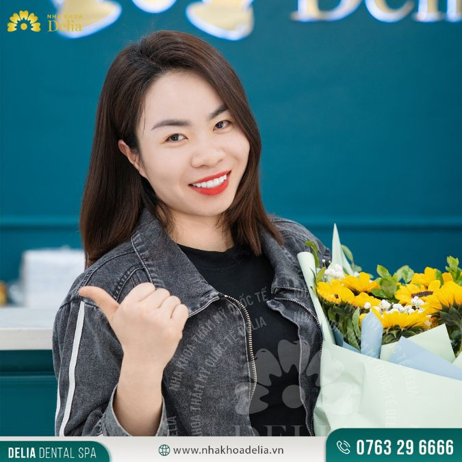 KH Thùy Linh - Bọc răng sứ HT Smile