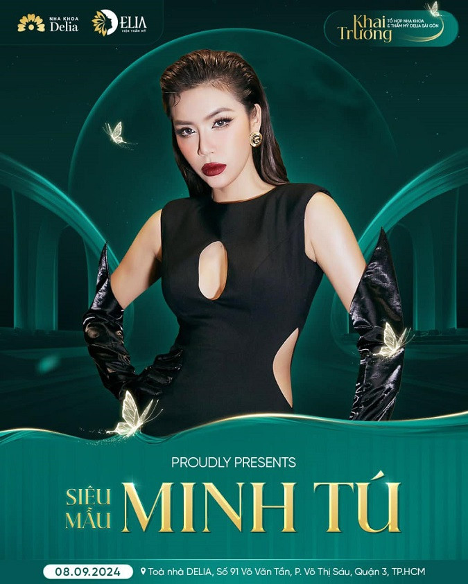 Siêu mẫu Minh Tú