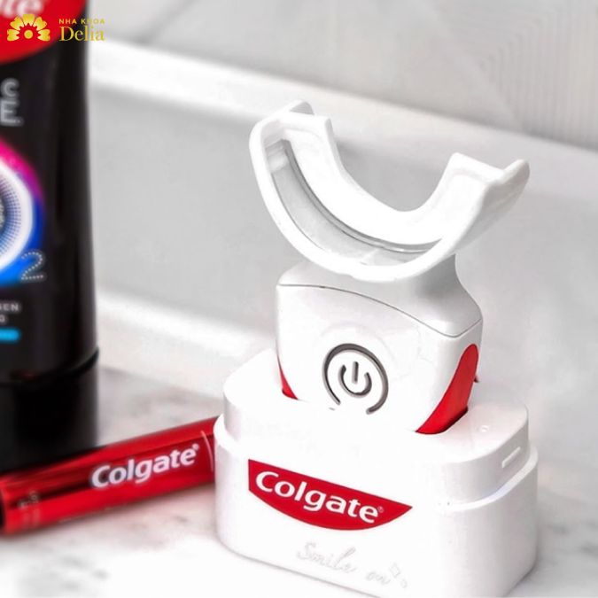Hướng dẫn sử dụng máy làm trắng răng Colgate