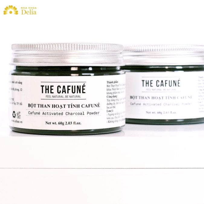 Bột than hoạt tính Cafune