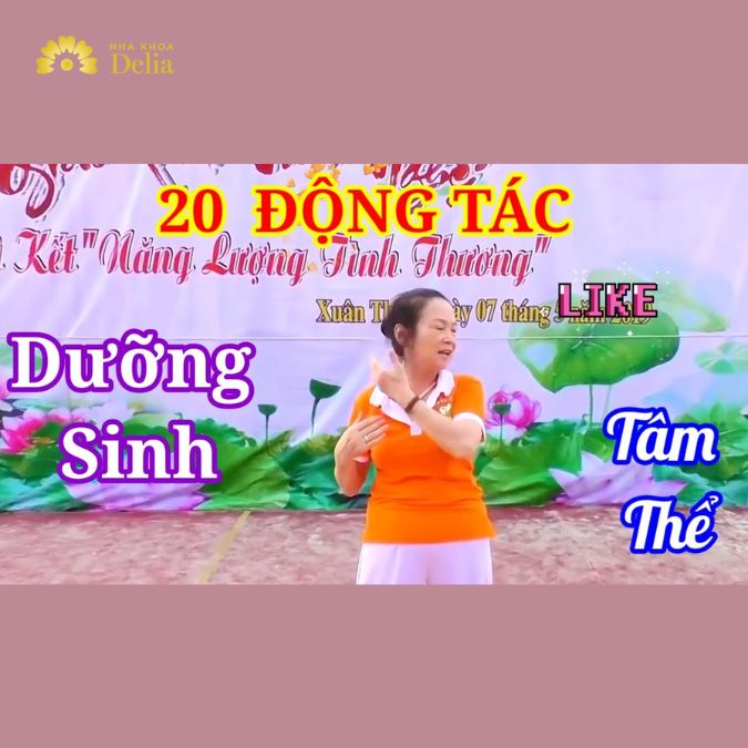 Bật mí 20 động tác dưỡng sinh tâm thể