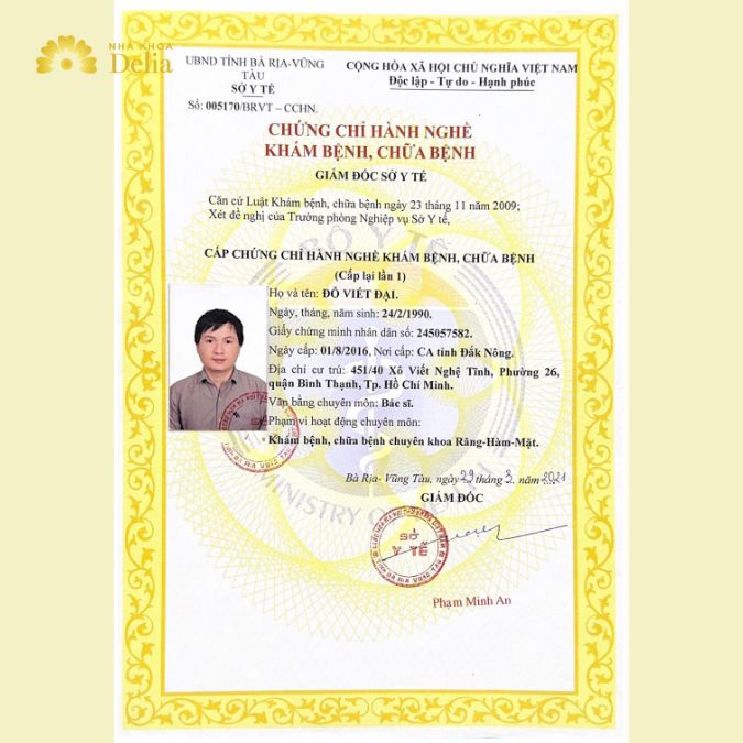 Chứng chỉ hành nghề khám chữa bệnh