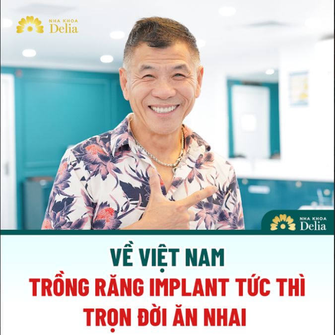 Tại Nha khoa Delia, anh Phú được các bác sĩ thăm khám và phân tích kỹ lưỡng.